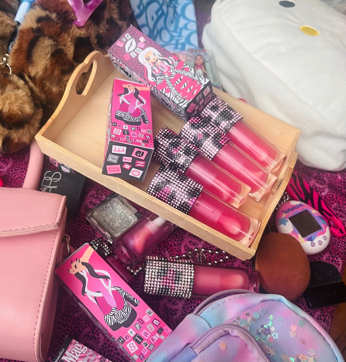 LipGirl Nostalgic Strawberry Lip Gloss