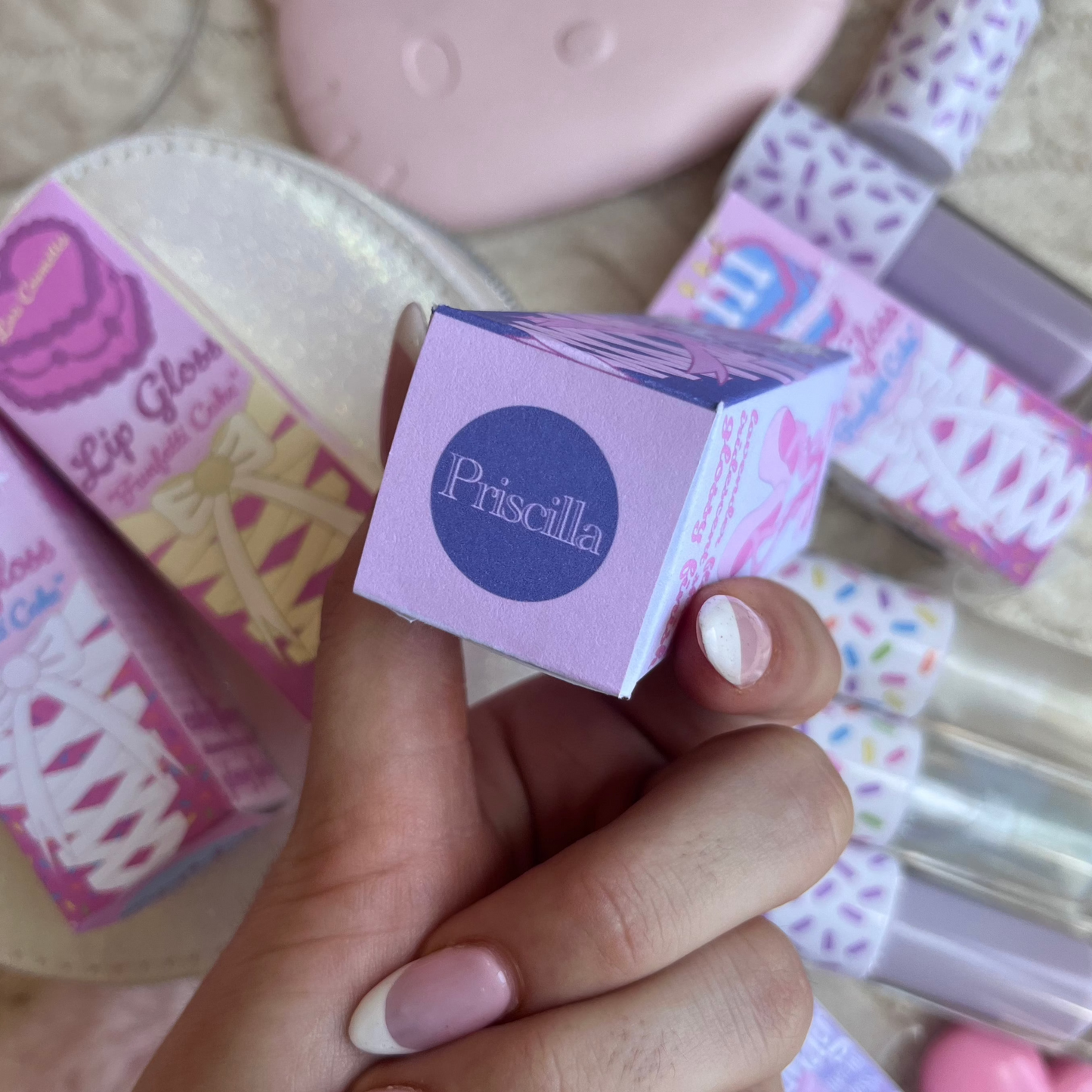 Pillow Soft Lavender Lip Gloss - Priscilla