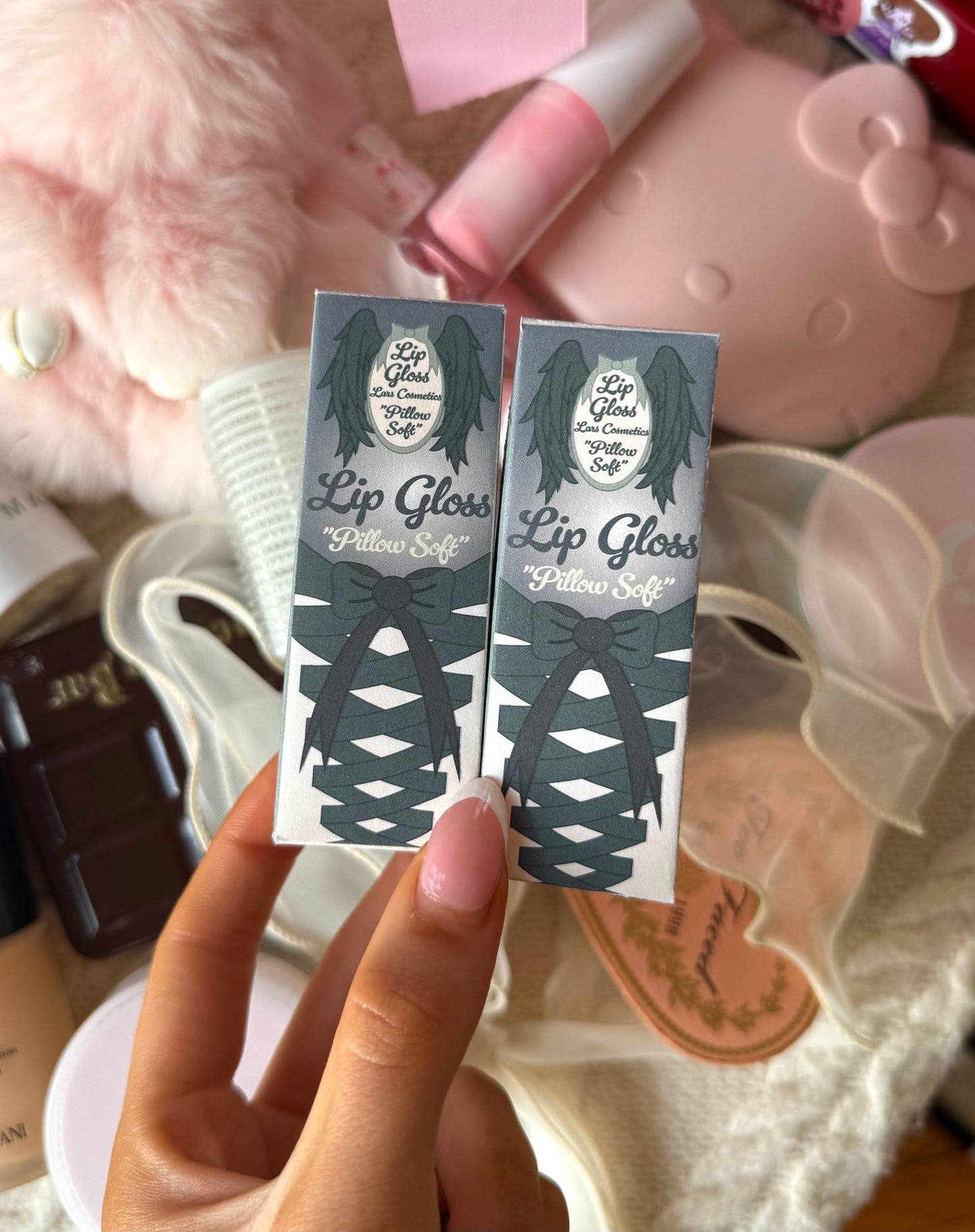 Pillow Soft Rose Lip Gloss - Vivienne