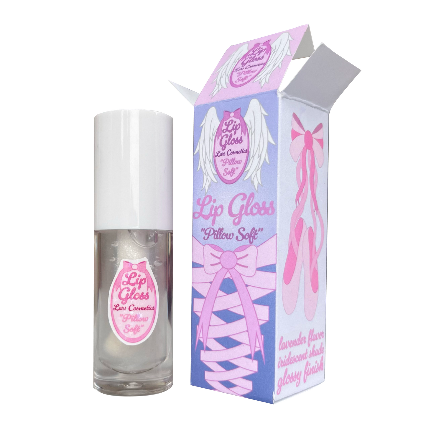 Pillow Soft Lavender Lip Gloss - Priscilla