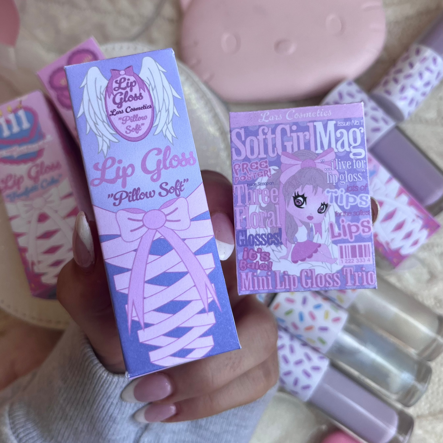 Pillow Soft Lavender Lip Gloss - Priscilla